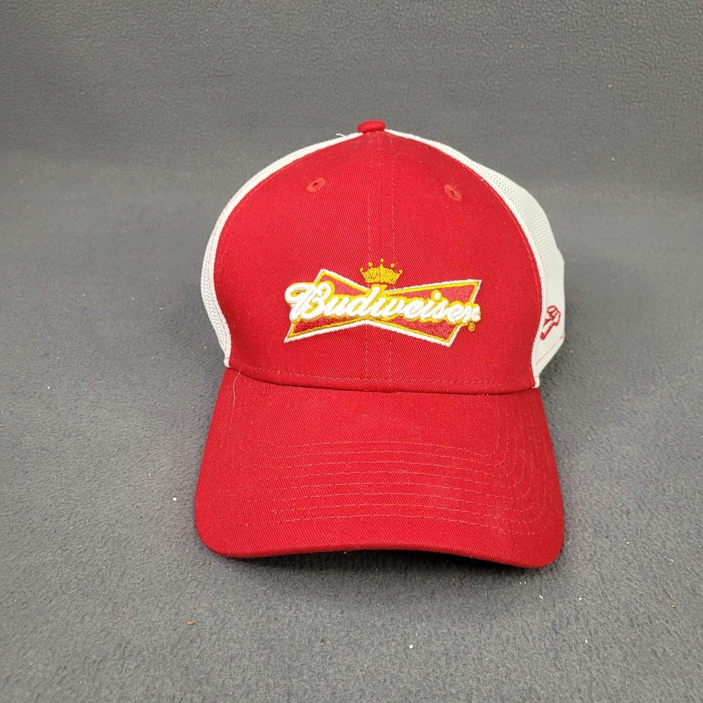 New Era Budweiser Fitted Baseball Cap Medium-Large Nascar #41 Kurt Busch Racing